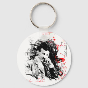 Nikola Tesla Nyckelring