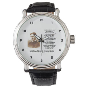 Nikola Tesla pengar värderar lättare liv för Armbandsur
