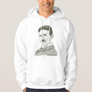 Nikola Tesla porträtt Sweatshirt