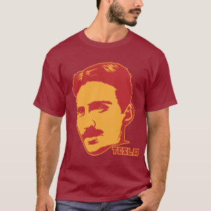 Nikola Tesla porträtt Tee