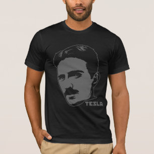 Nikola Tesla porträttT-tröja Tee