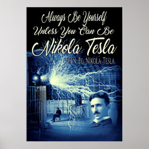 Nikola Tesla Poster