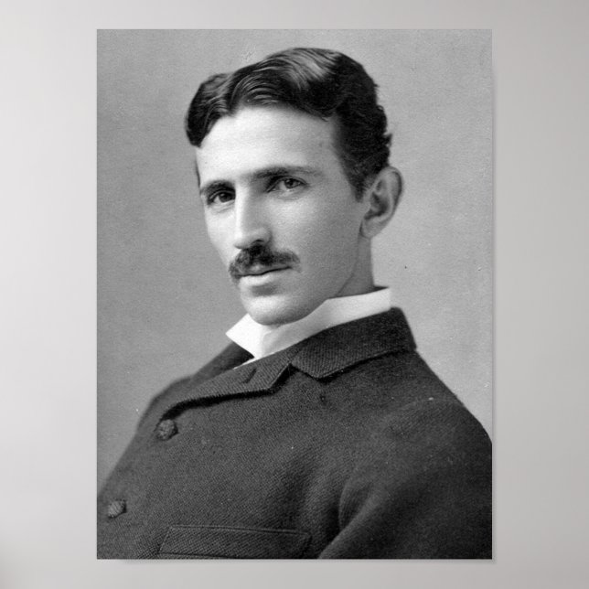 Nikola Tesla Poster (Framsidan)