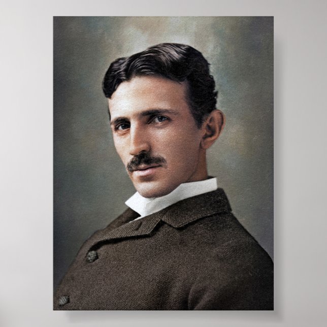 Nikola Tesla Poster (Framsidan)