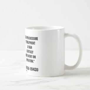 Nikola Tesla progressiv utveckling av Kaffemugg