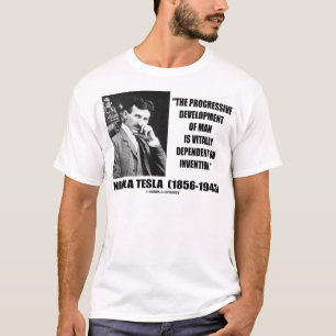 Nikola Tesla progressiv utveckling av Tröja