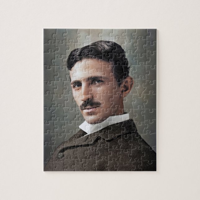 Nikola Tesla Pussel (Vertikal)