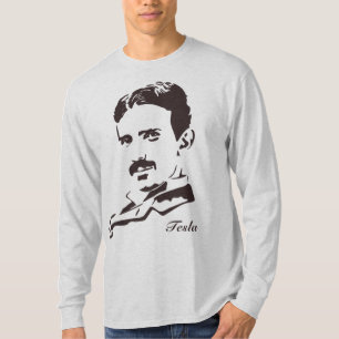 Nikola Tesla regler! Brunt T Shirt