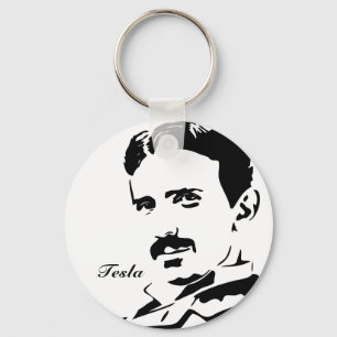 Nikola Tesla regler! Nyckelring