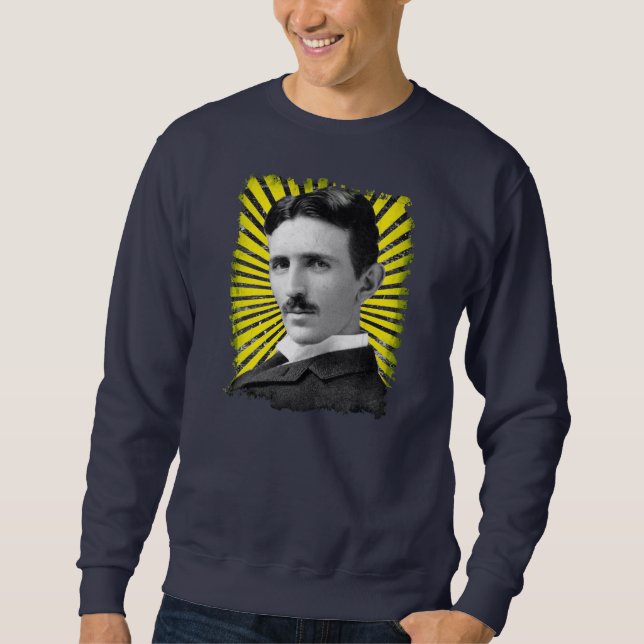 Nikola Tesla Sweatshirt (Framsida)