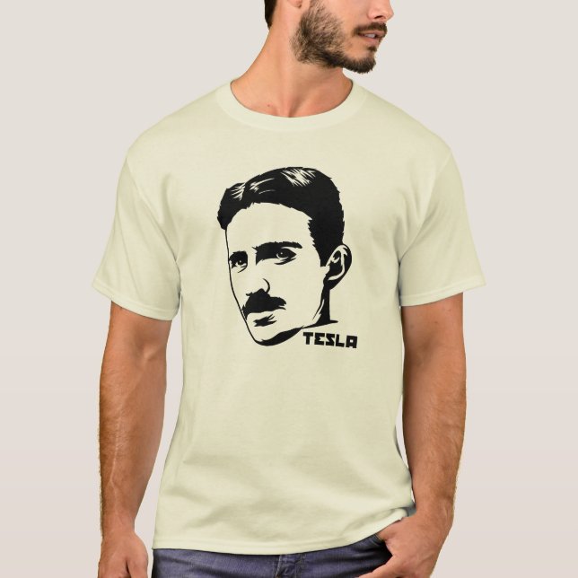 Nikola Tesla T Shirt (Framsida)