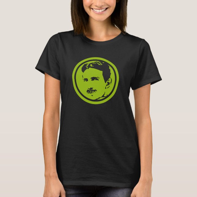 Nikola Tesla T-shirt (Framsida)