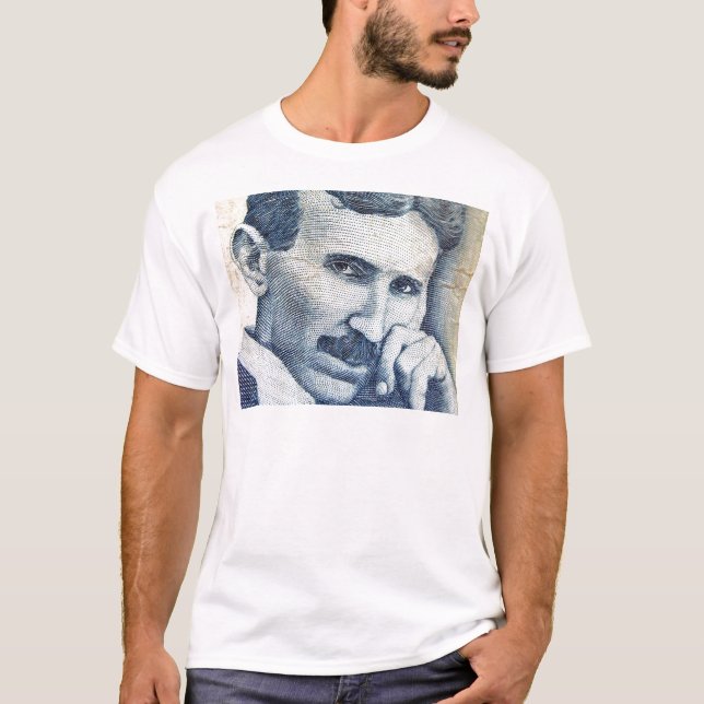 Nikola Tesla T Shirt (Framsida)