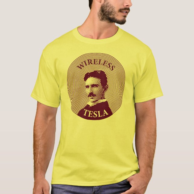 Nikola Tesla Tee (Framsida)