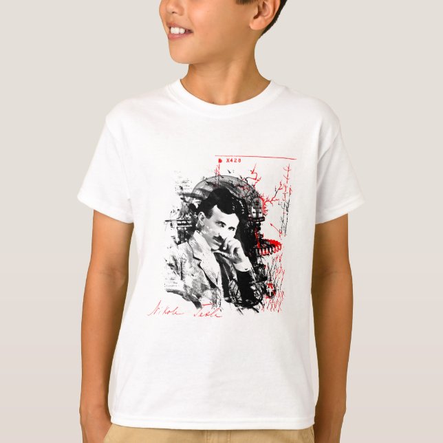 Nikola Tesla Tee (Framsida)