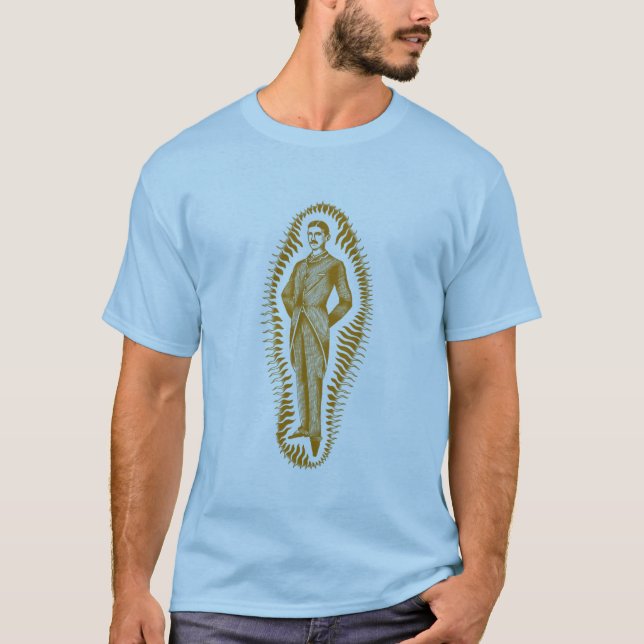 Nikola Tesla Tee Shirt (Framsida)
