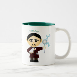 Nikola Tesla Två-Tonad Mugg