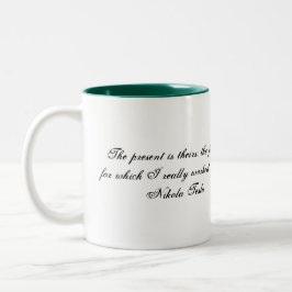 Nikola Tesla Två-Tonad Mugg