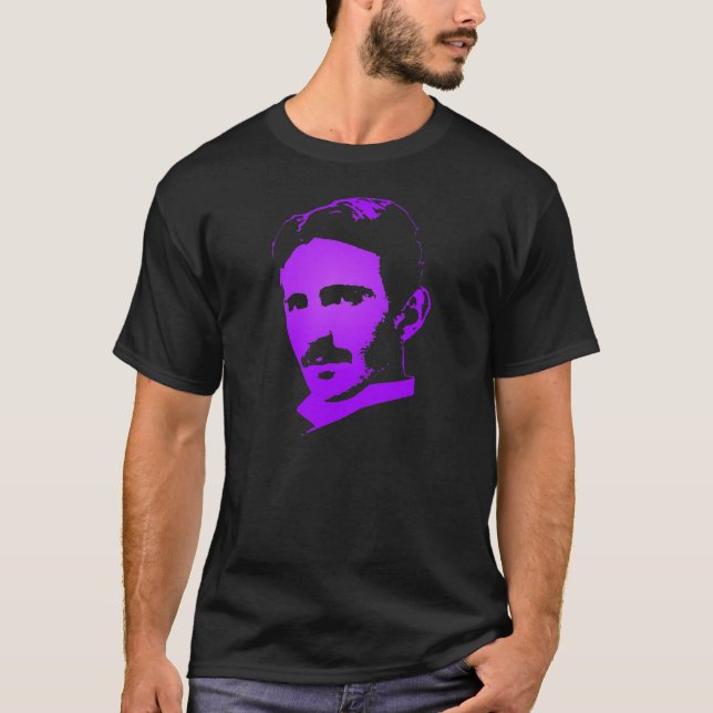 Nikola Tesla utslagsplats T-shirt (Framsida)