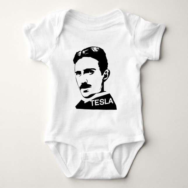 Nikola Tesla vintageT-tröja T-shirt (Framsida)
