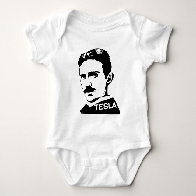 Nikola Tesla vintageT-tröja Tröja (Framsida)