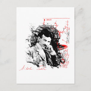 Nikola Tesla Vykort