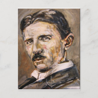 Nikola Tesla Vykort
