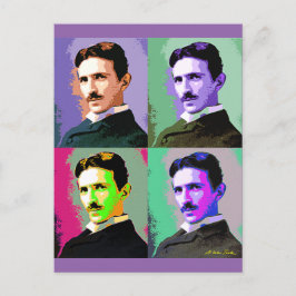 Nikola Tesla Vykort
