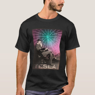 Nikola Teslas Ac Electricity inspiring Science T Shirt