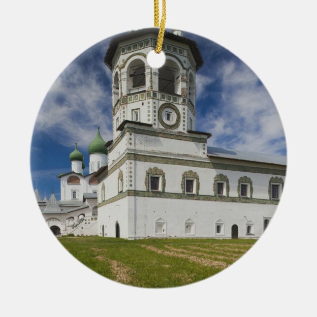 Nikola-Vyazhischi kloster Julgransprydnad Keramik (Framsidan)