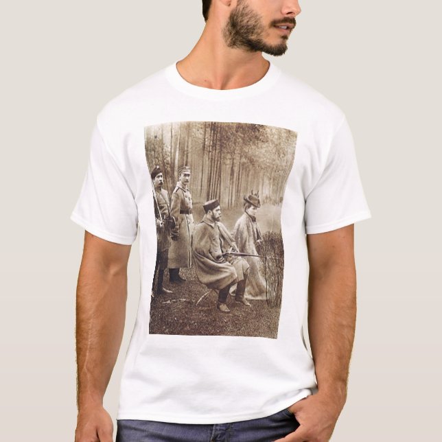 Nikolai II under jakt T-shirt (Framsida)