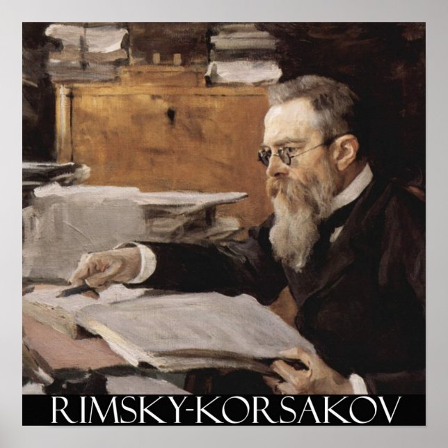 Nikolai Rimsky-Korsakov-Anpassadet Poster (Framsidan)