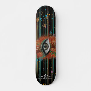 Nikoles Öga Mini Skateboard Bräda 18,5 Cm