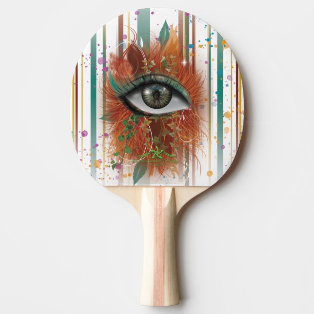 Nikoles Öga Pingisracket (Framsidan)