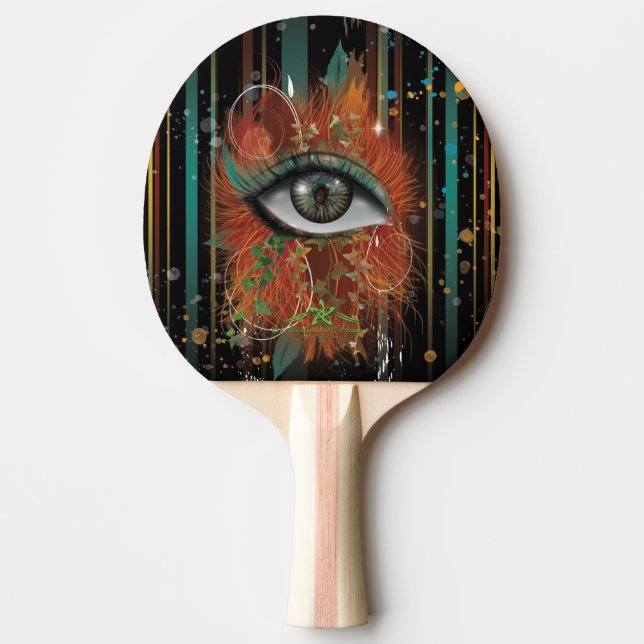 Nikoles Öga Pingisracket (Framsidan)