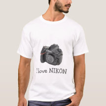 Nikon-kamera T-shirt