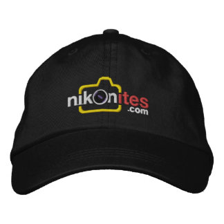 Nikonites.com Hat Broderad Keps