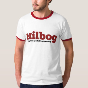 Nilbog det är skrynklat bakåt tröja