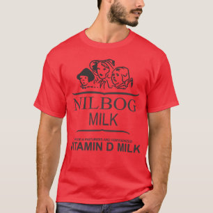 NILBOG-mjölkskjorta (den speciella röda Tee