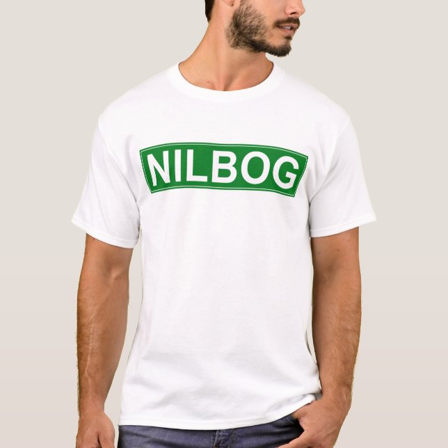 Nilbog Tee Shirt (Framsida)