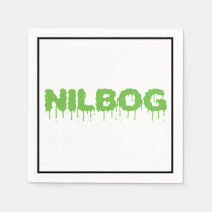Nilbog Troll 2 Horror Movie Cocktail Napkins Pappersservett