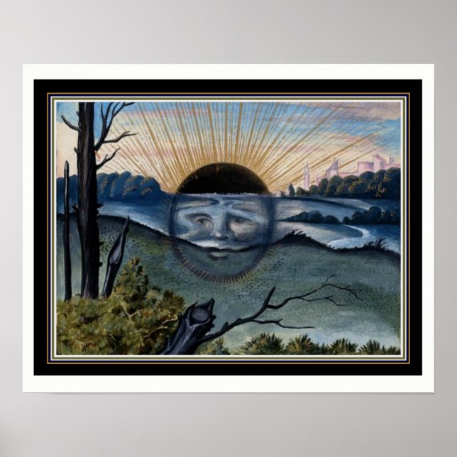 Nile Delta Alchemy Diagram 16x20 Poster (Framsidan)