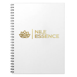 Nile Essence Gold Kollektion Anteckningsbok