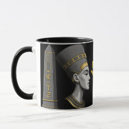 Nile Majesty Mugg - Egyptian Stil Ceramic Kopp