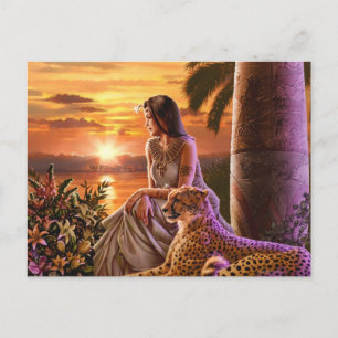 "Nile Sunset" Vykort