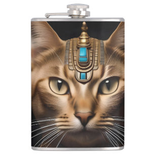 Nilens drottning: Cleopatra the Cat in Headdress Fickplunta