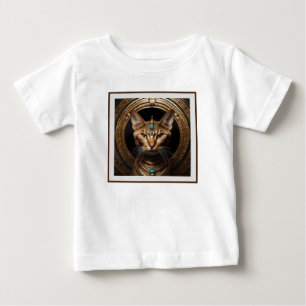 Nilens drottning: Cleopatra the Cat in Headdress T Shirt