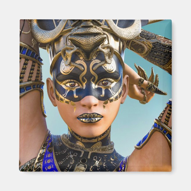 Nilens drottning magnet (Framsidan)