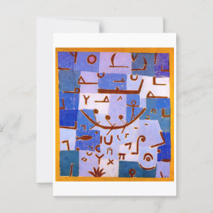 Nilens förklaring Paul Klee Vykort