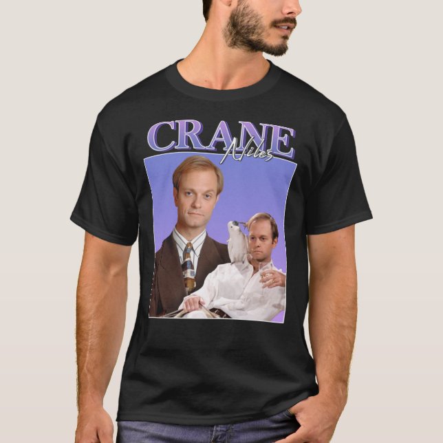 Niles Crane VintageRetro Design Classic T-Shirt (Framsida)